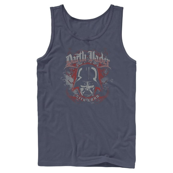 Mens Star Wars Sith Lord Darth Vader Face Tank Top