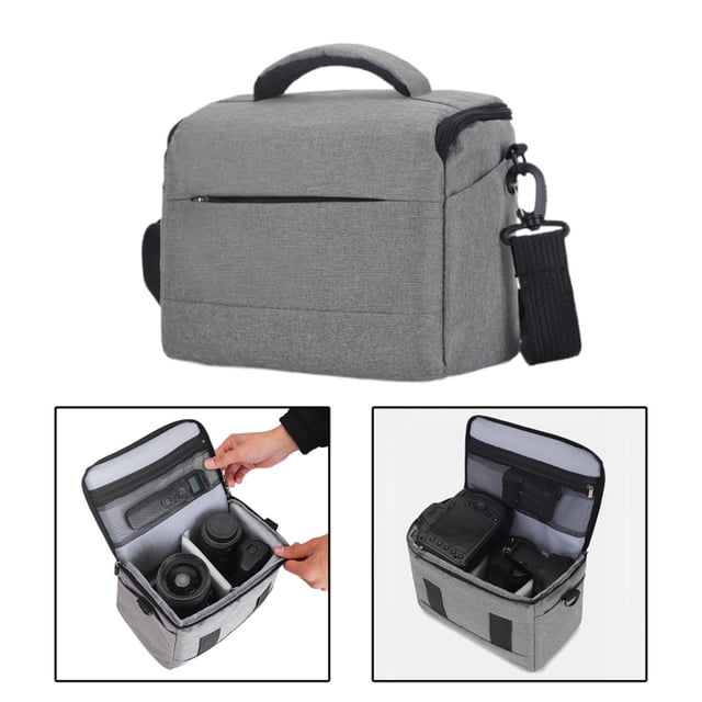 Bolsa protectora para cámara, caja protectora para proyector para viajes 100D, 200D, 1100D y 1200D Gris