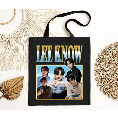 vintage LEE KNOW Vintage Bag  Lee Know Homage TBag  Lee Know Fan s  Lee Know Retro 90s er  Lee Know Merch Gift  Lee Know Kpop Idol Gift Tote Bag Hoodie-TH42061