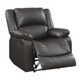 thumbnail image 1 of Relax-A-Fauteuil Inclinable Pittsburgh en Similicuir Brun Java, 1 of 17