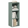 thumbnail image 2 of Furinno LUDER 3-Cube Bookshelf  in Sage Green, 2 of 6