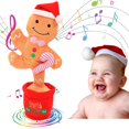 thumbnail image 1 of Honganda Christmas Electric Doll with Lighting, Dancing Toy Decoration, 1 of 7