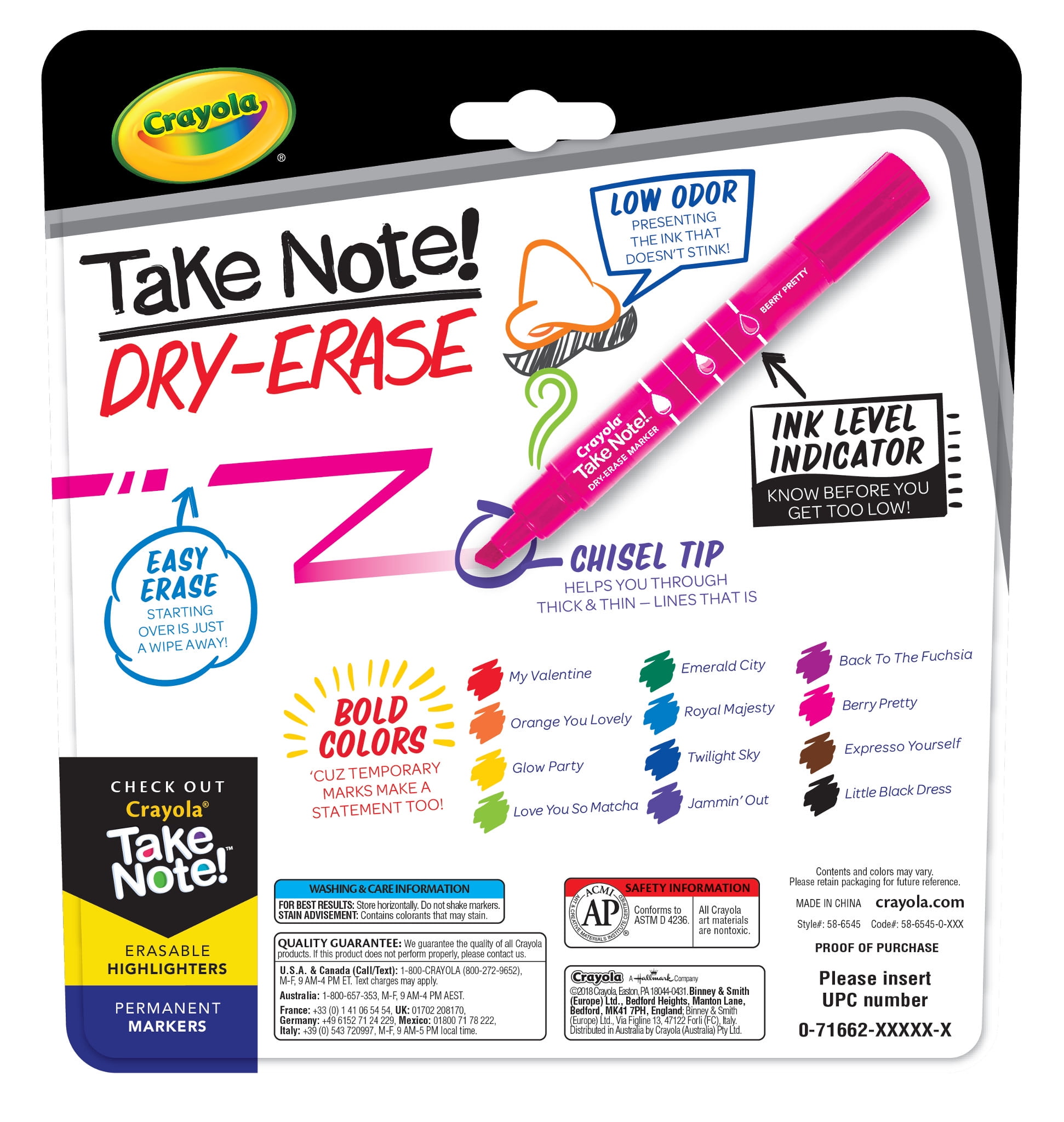 Crayola® Dry-Erase White Note Paper, 17.5 x 23.5 in - Kroger