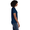 thumbnail image 3 of Hanes Cool DRI T-Shirt Femme, TG, Marine, 3 of 3