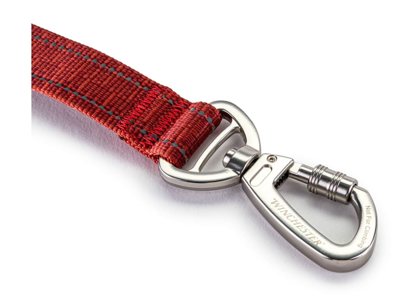 Winchester Pet Deluxe Carabiner Leash 6-Foot, Ketchup, 6 foot