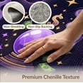 thumbnail image 6 of ODIKA 4'x6' Washable Area Rug Non-Slip, Chair-Friendly, Flatwoven Rug Irregular Shaped Optical Illusion Music Witchy Eight Refined for Home Office, Under Desk, 6 of 7