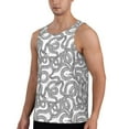 thumbnail image 2 of Xecao Snake Men's Tank Top Workout Quick Dry Sleeveless Gym Jogging Muscle Shirts Summer Swim Beach Tops, 2 of 9