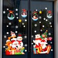 thumbnail image 4 of Pegatina electrostática de Navidad para ventana, decoración de Feliz Navidad para el hogar, pegatina de pared para habitación de niños, calcomanías de puerta, pegatinas de Año Nuevo, 4 of 4