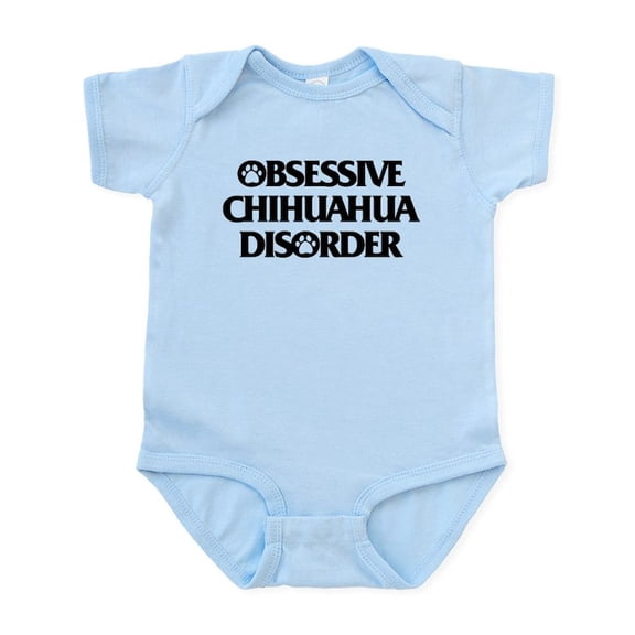 CafePress - Obsessive Chihuahua Disorder Baby Light Bodysuit - Baby Light Bodysuit, Size Newborn - 24 Months