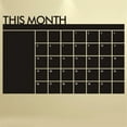 thumbnail image 5 of TERGAYEE Stickers 60x92 Month Plan Calendar Chalkboard Blackboard Vinyl Wall Sticker, 5 of 7
