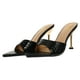 thumbnail image 3 of WORGEOUS 1 par de zapatos puntiagudos de moda Sandalias de verano Tacones altos de verano Felotaje de banquete femenino, 3 of 9