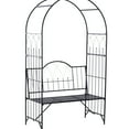 thumbnail image 2 of Metal Trellis Arch And Bench - Garden Decor, 484 Lbs. Weight Capacity With Capacity, Outdoor Beauty, 2 of 6