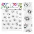 thumbnail image 1 of Pegatinas de uñas 5D, láminas de flores, calcomanías de transferencia artística en relieve, 1 of 3