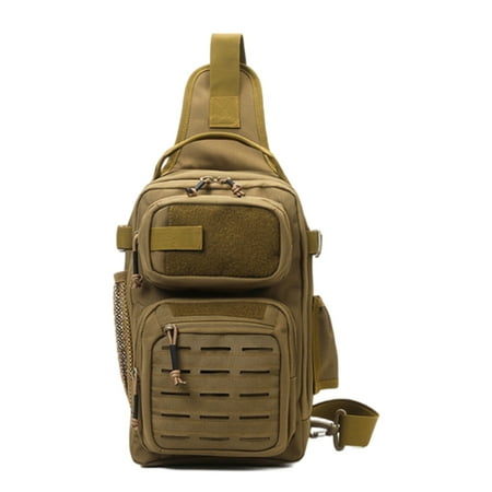 Multifunctional Fishing Backpacks Large Capacity Crossbody Fishing Tackle Tool Bag Water Resist Fishing Shoulder Bag