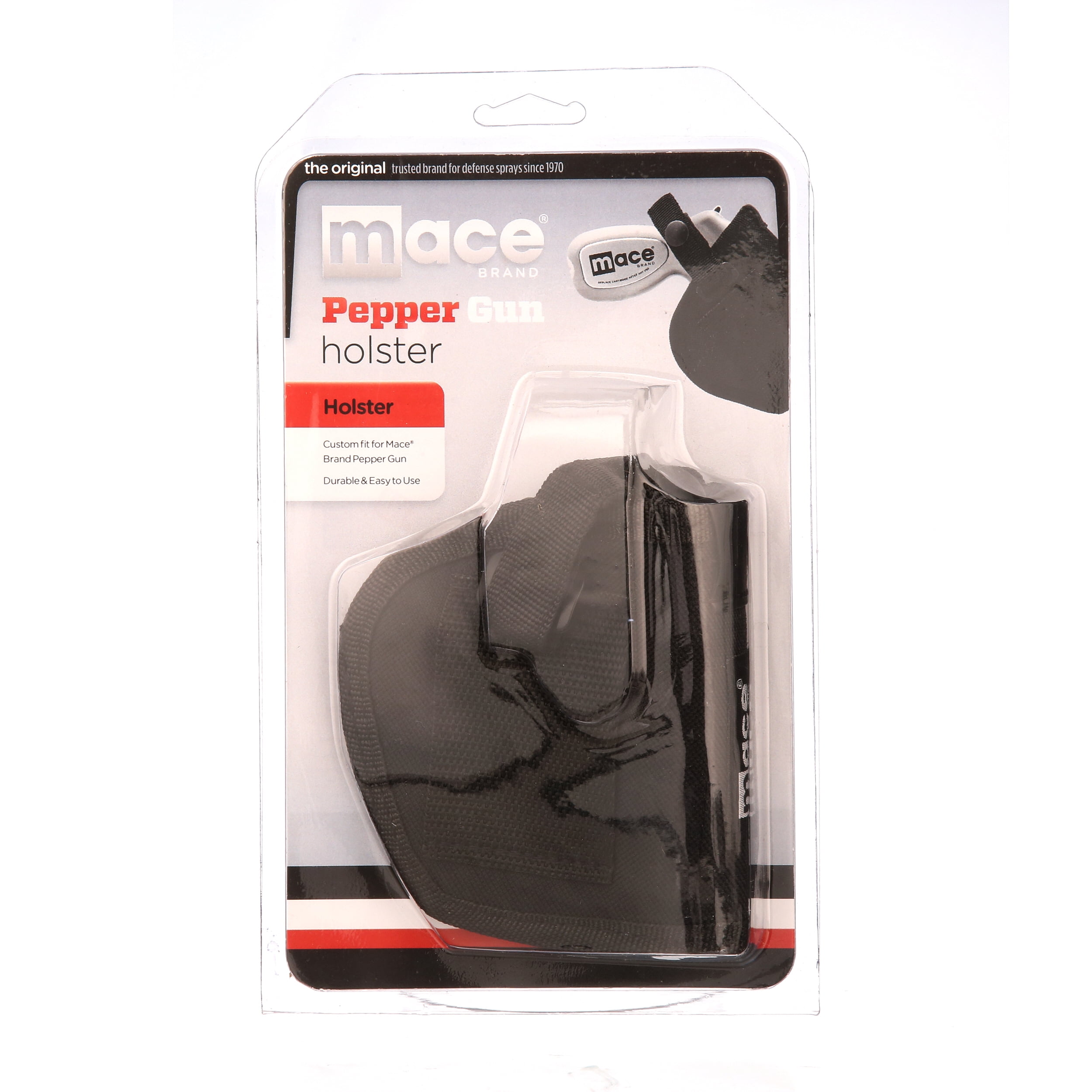 Mace Soft Case Pepper Spray Gun Holster Nylon Black