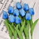 thumbnail image 1 of Flores falsas de tulipán para accesorios de fotografía de bodas, hoteles y hogares, que parecen flores de simulación, 1 of 5