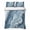 Gray Blue, variant on King Quilt Set 96''x106'', Bohemian Floral Lightweight Summer Bedspread Coverlet Set with 2 Pillow Shams, Vintage Gradient European Line Breathable All Season Quilt Bedding for Bedroom/Guest Room
