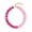 Pink rose red, variant on Colorful Chunky Resin Beaded Necklace for Women Boho Statement Choker Summer Jewelry