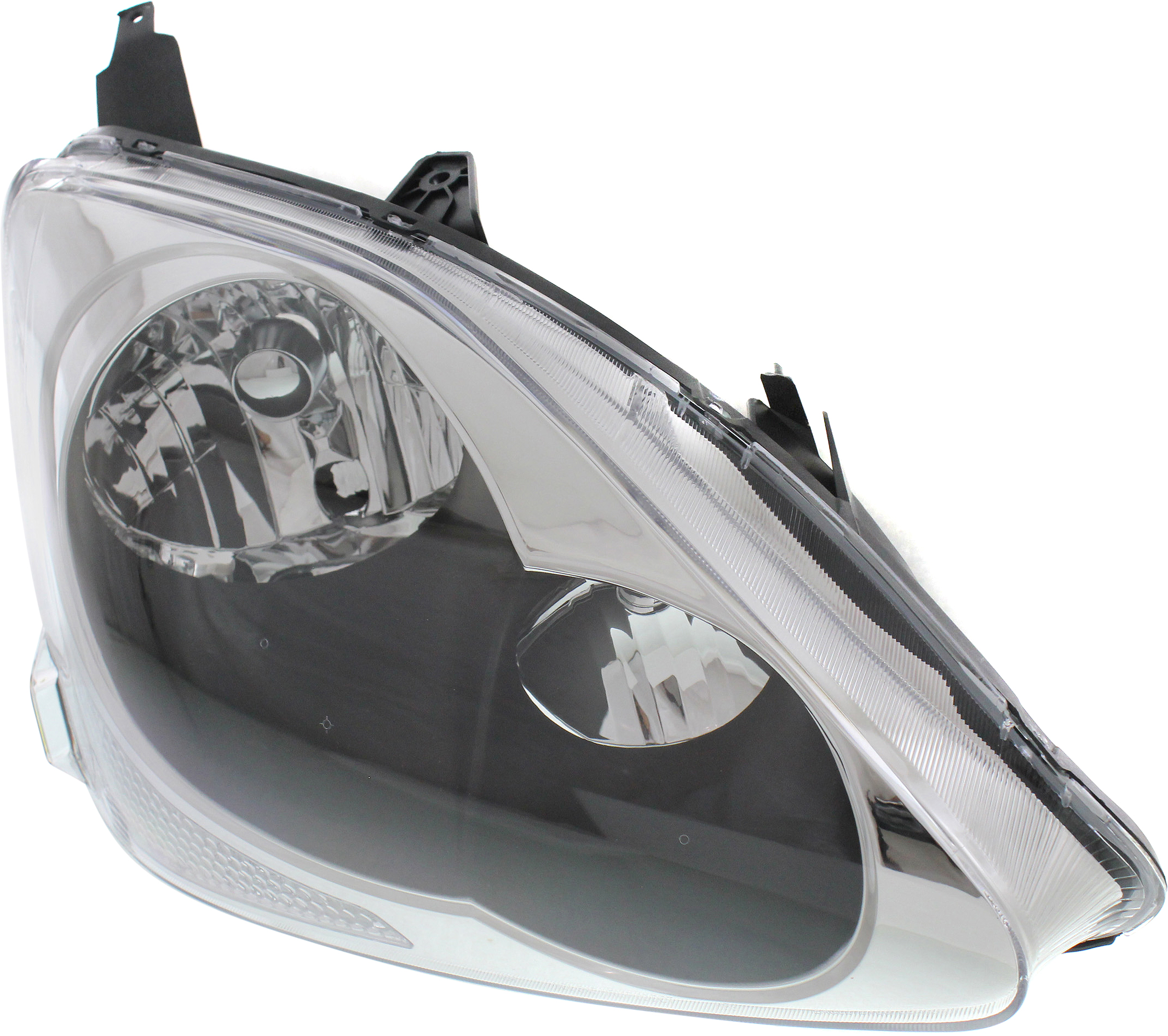 Replacement H100175 Headlight Compatible With 2004-2005 Honda Civic Right Passenger Halogen