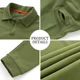 thumbnail image 5 of Playera Polo Hombre Slim Manga Larga Casual Táctico Militar, 5 of 6