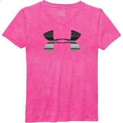 Under Armour Girl's UA Tech Big Logo V-Neck T-Shirt YL