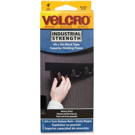 Loop Roll - VELCRO® Brand, VEK90593, VELCRO Brand Industrial Strength Hook / Loop Tape, 1 Roll, Black