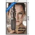 thumbnail image 3 of Star Wars: The Force Awakens - Rey Portrait Wall Poster, 22.375" x 34", Framed, 3 of 5