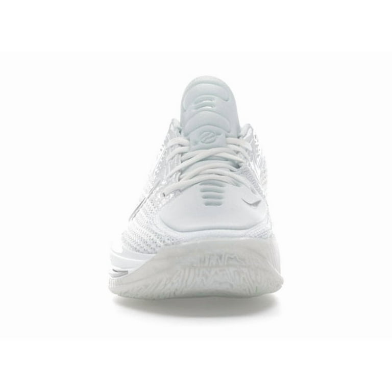 Nike Men's Air Zoom GT Cut White Chrome Basketball Shoes, from
