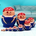 thumbnail image 1 of MesaSe 10pcs Animal Pattern Wooden Nesting Toys Russian Nesting Dolls Matryoshka Stacking Dolls, 1 of 4