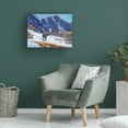 thumbnail image 2 of Canvas Wall Art - John Zaccheo 'High in the Rockies' Wall Art for Living Room, Bedroom, or Office Décor by Trademark Fine Art - 24 x 18 Inches, 2 of 4