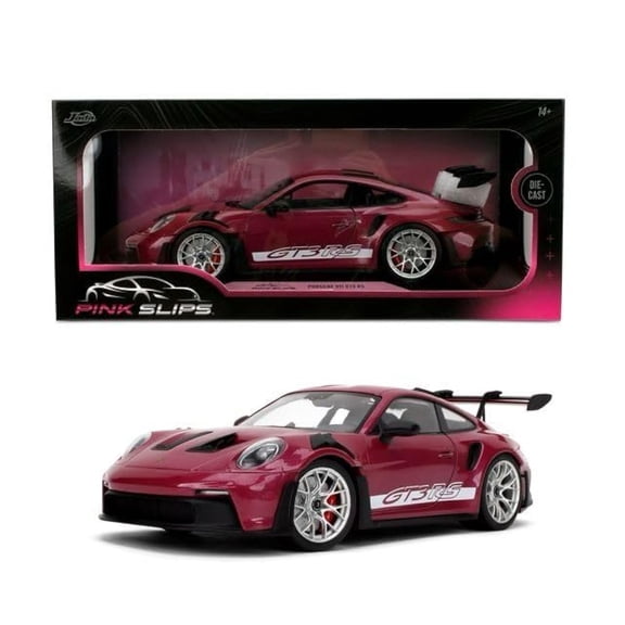 Jada Pink Slips Porsche 911 GT3 RS Toy Vehicle 1:18 Scale