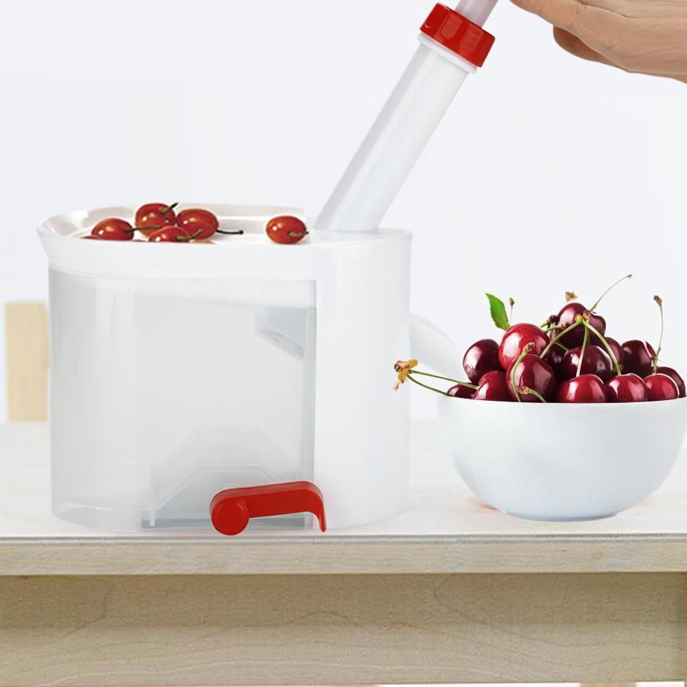 Ejoyous Plastic Cherry Pitter Grapes Seeds Removing Tool With Container Home Traveling Fruit Gadget Seed Removing Seed Remover Walmart Canada