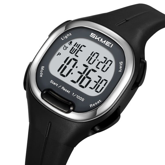 Men's Outdoor Sports Digital Watch, Waterproof Luminous Display, Ideal for Hiking Camping Running Swimming, Multi-Functional with Stopwatch and Alarm