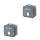 thumbnail image 4 of Organizador de emergencia Bewildely con cierre de cremallera impermeable Gris Grande 2Conjunto, 4 of 6