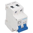 thumbnail image 4 of 2P Circuit Breaker DC Miniature Circuit Breaker PV Air Circuit Breaker 6KA 400V For Solar PV System Panels Grid ABS, 4 of 8
