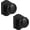 Matte Black, variant on Door Knobs Interior, Classic Decorative Antique Brass Passage Door Knob Perfect for Bedroom or Bathroom Doors, Durable Stylish Hardware for Indoor Use- 1 Pack