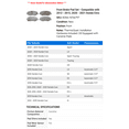 thumbnail image 2 of Front Brake Pad Set - Compatible with 2012 - 2015, 2020 - 2021 Honda Civic 2013 2014, 2 of 2