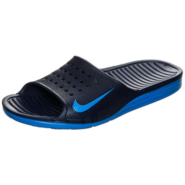 Nike Mens Solarsoft Slide Sandal (7 D(M) Binary Blue/Photo Blue) -