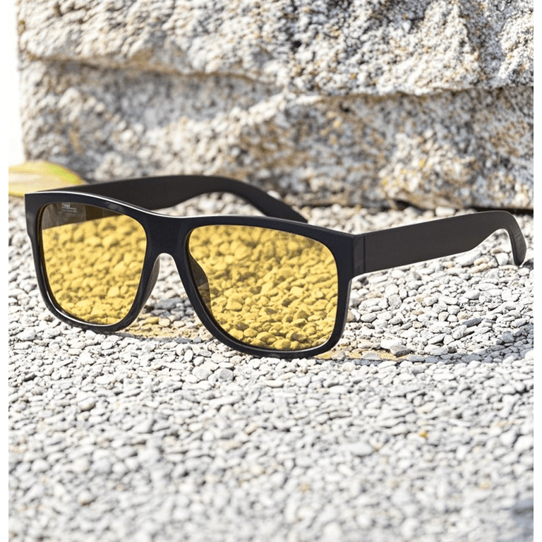 Oversized Square Polarized Sunglasses UV400 Protection Retro Vintage Sun Polarized Sunglasses for Men and Women, Mens Sun Glasses  main image 4