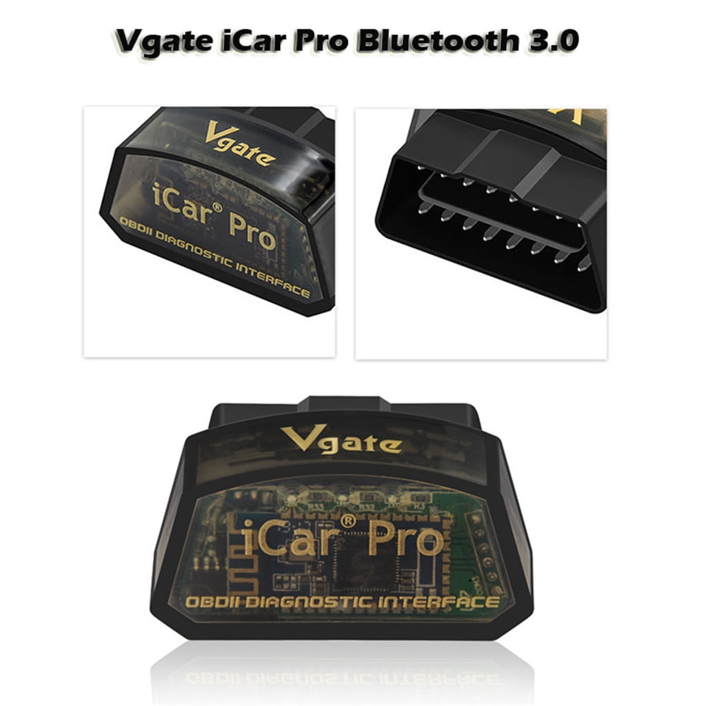 moeilijk Kruipen Verder Vgate ICar Pro Bluetooth 3.0 OBD2 OBDII Car Engine Diagnostic Code Scanner  - Walmart.com