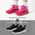thumbnail image 2 of BURUDANI Boys Girls High-Top DuraPlay Hiking Boots-Sneakers – Outdoor Lace-Up Shoes for Little & Big Kids, 2 of 5