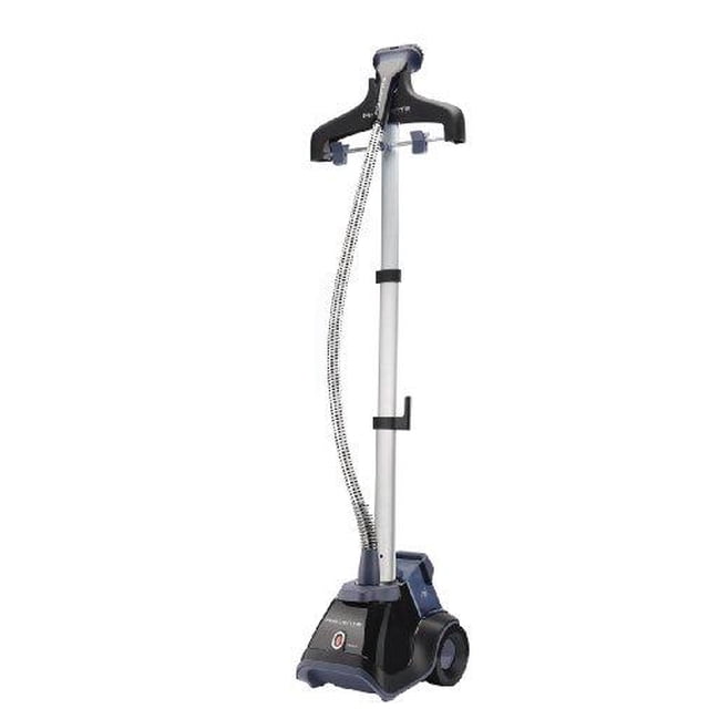 Rowenta IS6200 Valet Compact Full Size Vêtement et Tissu Steamer avec Pied Actionné Interrupteur Marche-Arrêt, 1500 Watts, Bleu