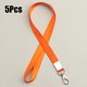 thumbnail image 1 of Joefnel Cordones con clip para tarjetas de identificación y llaves, correa duradera para el cuello para profesores, niños, hombres, mujeres, soportes para llaves, cartera, teléfono, llavero, 5, 1 of 5