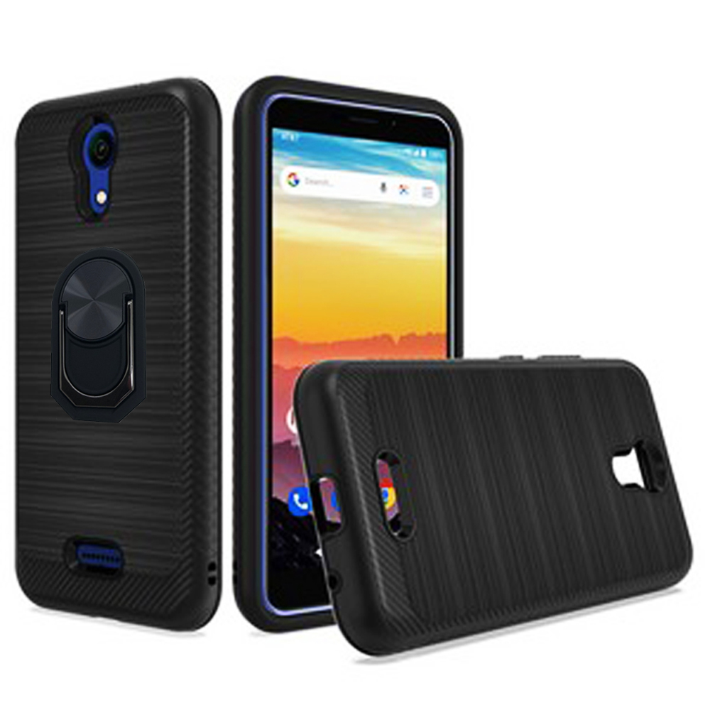 For Cricket Vision 3 Case / Cricket Debut Phone Stand / Shock Absorbing