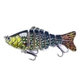 thumbnail image 2 of 10pcs Multi Sections Artificial Fishing Lure, Bionic Plastic Hard Wobbler Bait, Fishing Tackle, 2 of 8