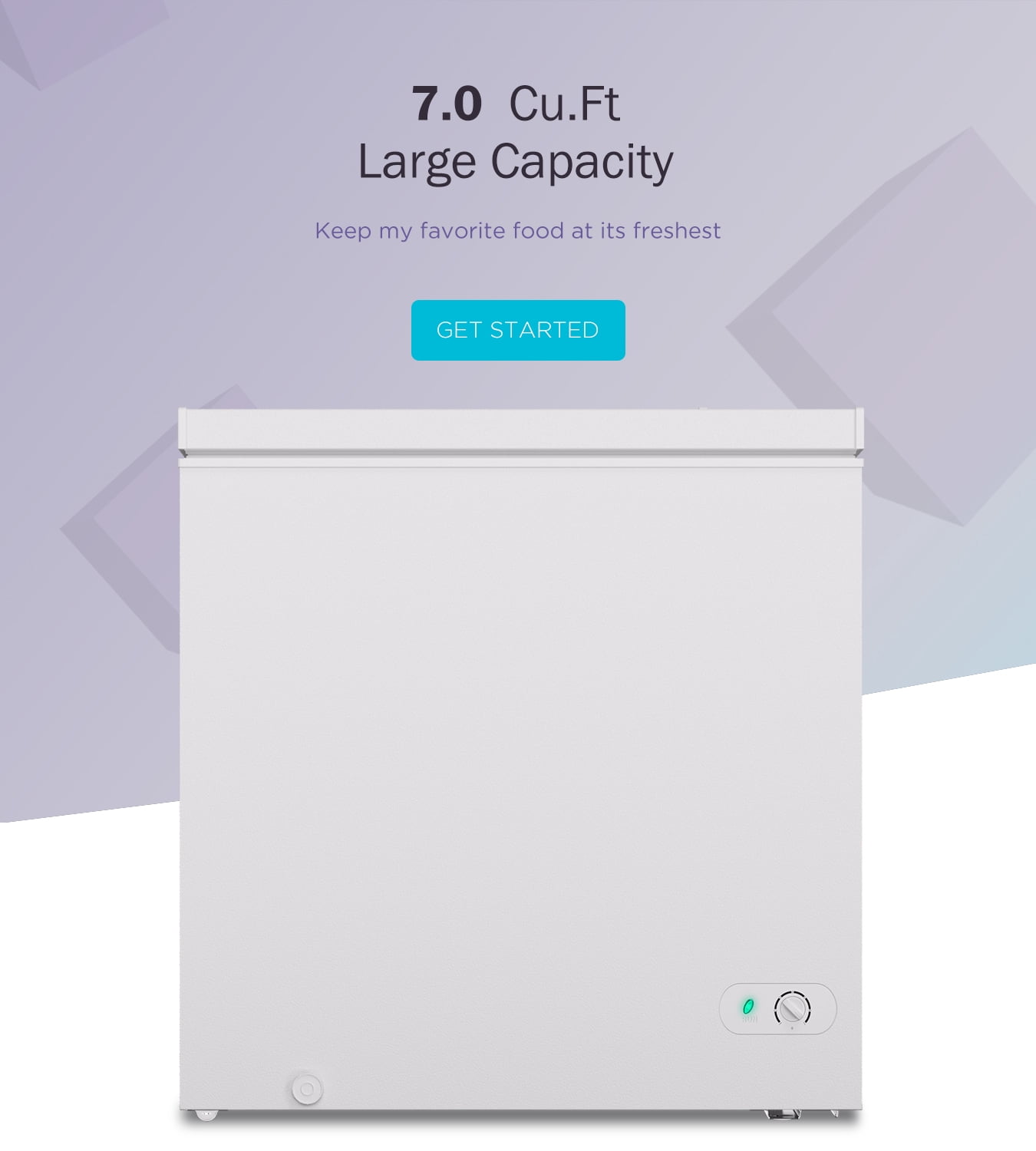 Northair 7.0 Cu ft Chest Freezer White