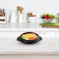 thumbnail image 4 of 1Set Heat Resistant Mat Casserole Tray Melamine Rectangular Black For Dinner Table Accessory Cooking, 4 of 8