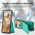thumbnail image 3 of ELEHOLD Leather Wallet Case for Motorola Razr 2025/2024/ Razr 60 with Card Slot Finger Ring Holder Slim Thin Premium PU Leather Anti-Scratch Shockproof Protective Case for Men Women,Green, 3 of 8
