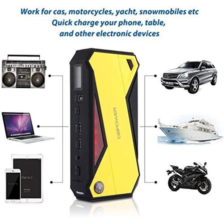 DBPOWER 800A Peak 18000mAh Portable Car Jump Starter - Walmart.com