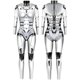 thumbnail image 5 of Mono de robot punk, mono sexy para mujer, disfraz de cosplay, mono de Halloween Zentai ciberpunk, 5 of 5